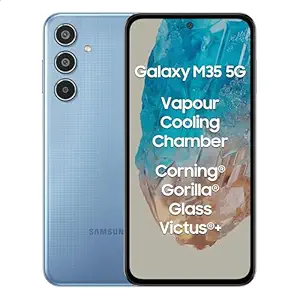 Samsung Galaxy M35 5G (Moonlight Blue,8GB RAM,128GB Storage)
